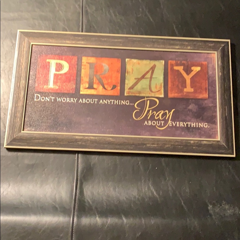 Beautiful PRAY picture - Picture 1 of 4